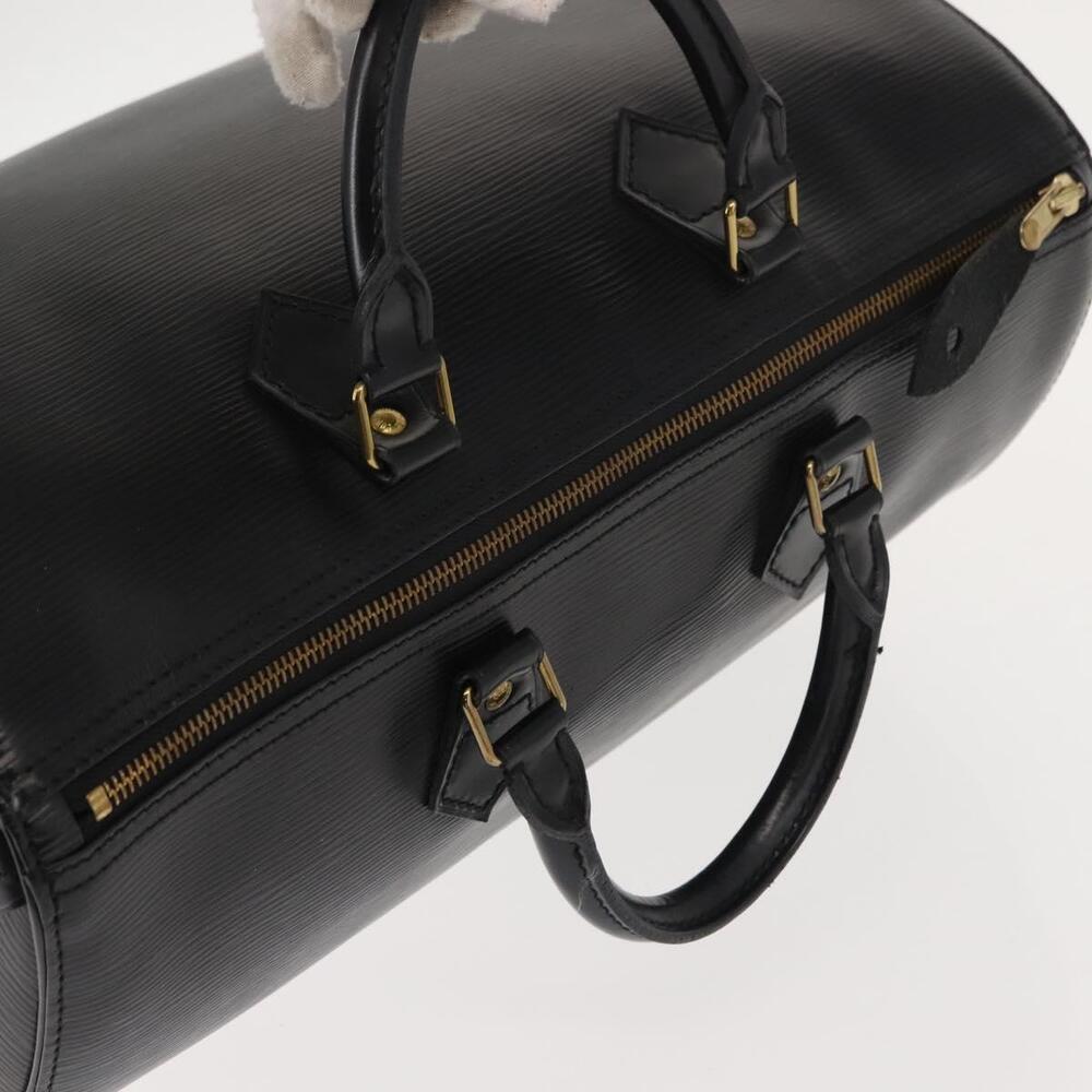 LOUIS VUITTON Epi Speedy 35 Hand Bag Black M42992 LV Auth 150584V - Picture 6 of 16